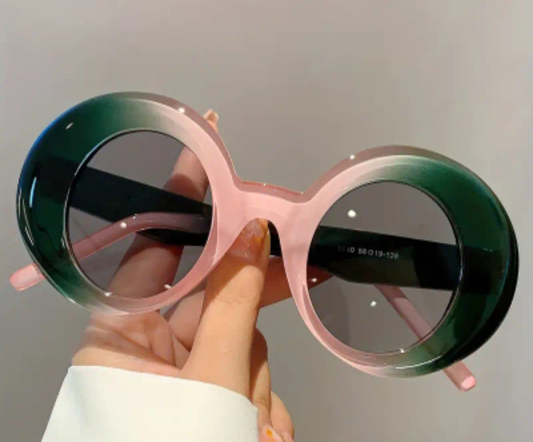 OVERSIZED ROUND SUNGLASSES