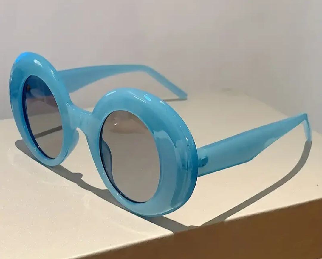 OVERSIZED ROUND SUNGLASSES