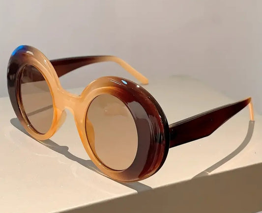 OVERSIZED ROUND SUNGLASSES