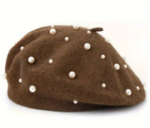 Load image into Gallery viewer, PEARL BERET HAT
