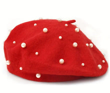 Load image into Gallery viewer, PEARL BERET HAT
