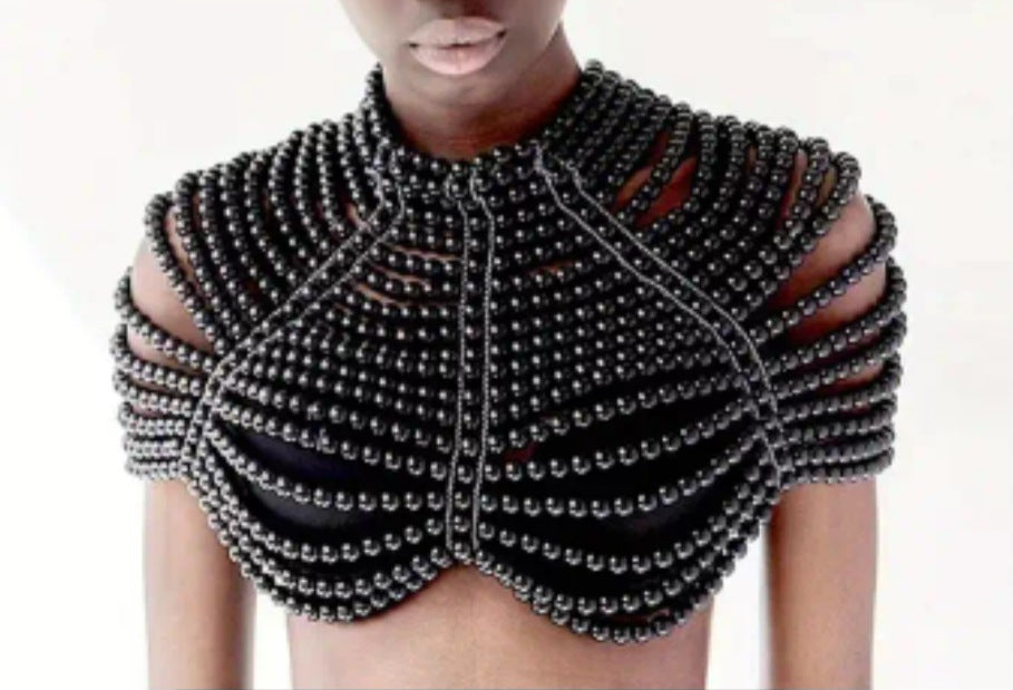 PEARL SHAWL NECKLACE