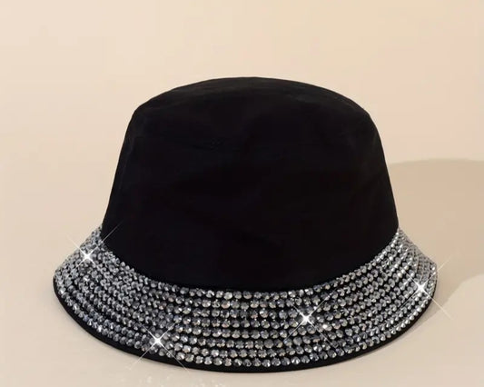 RHINESTONE BUCKET HAT