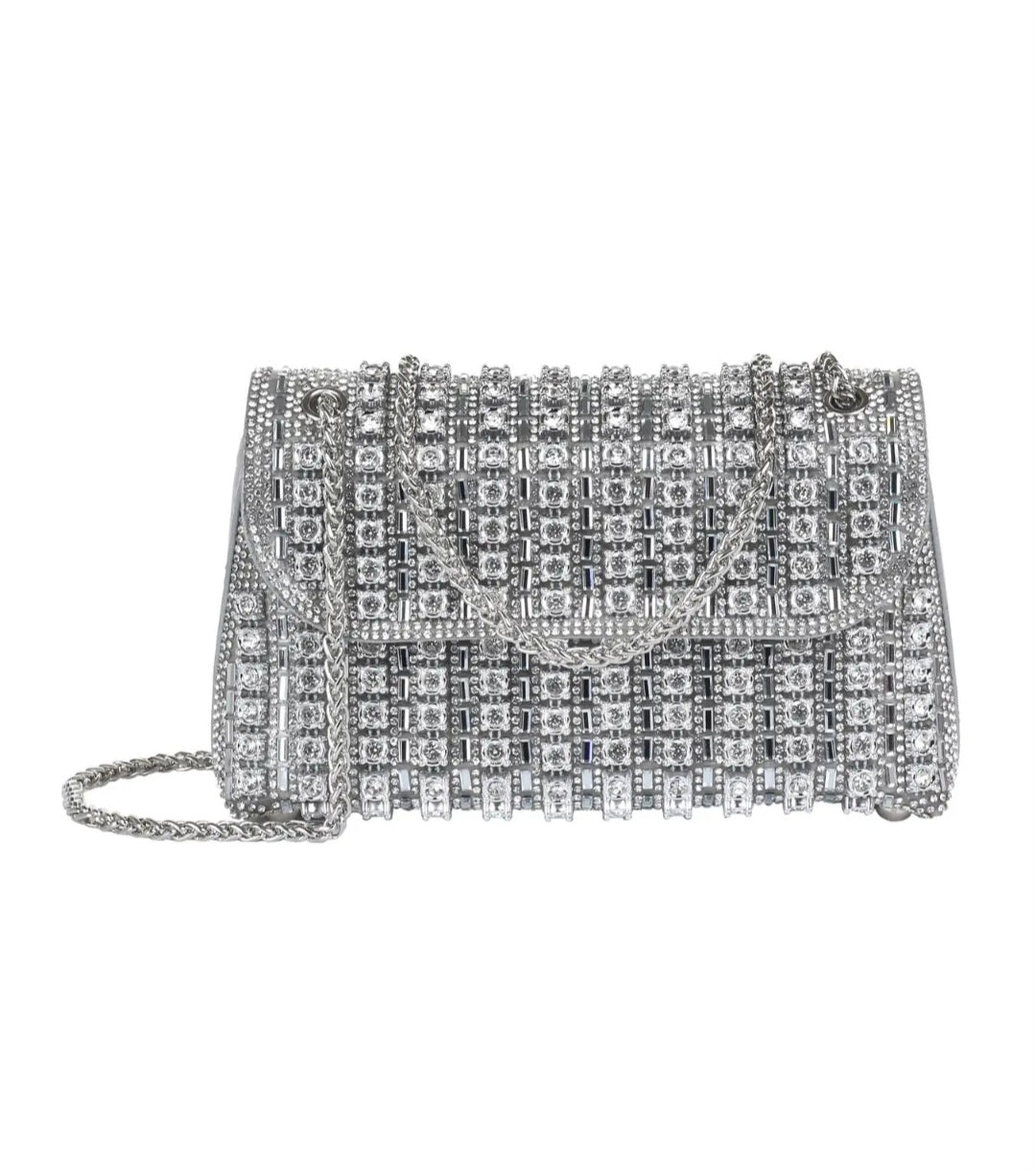 RHINESTONE EVENING BAG
