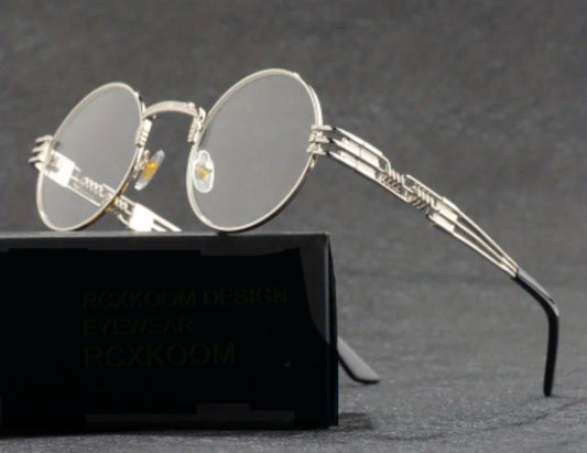 STEAMPUNK ROUND GLASSES