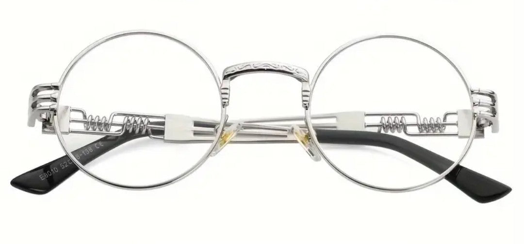 STEAMPUNK ROUND GLASSES