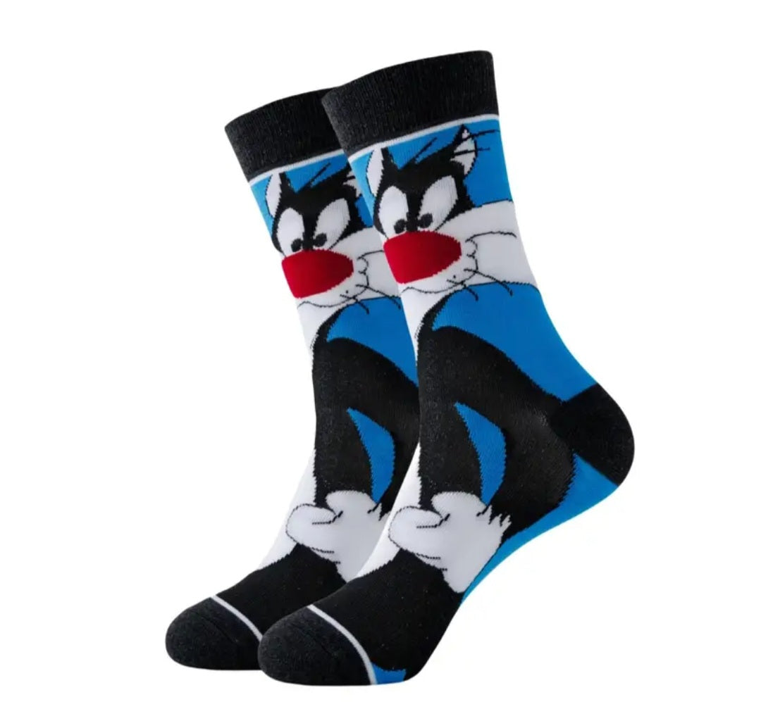 CARTOON/ACTION NOVELTY SOCKS