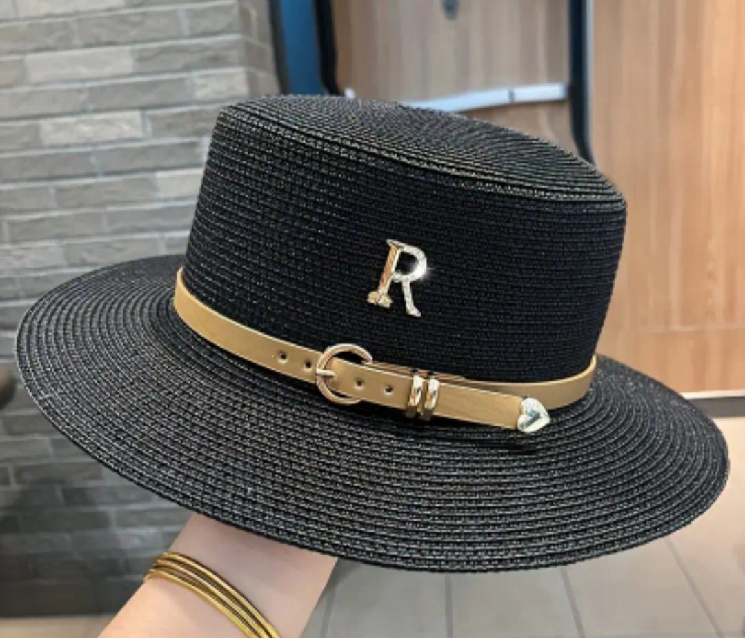 WIDE BRIM STRAW HAT