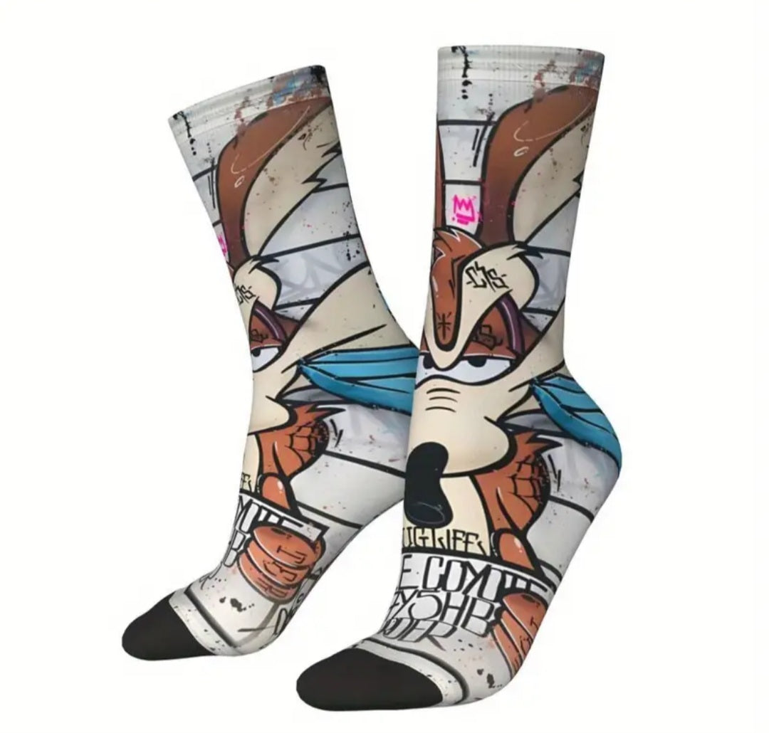 CARTOON/ACTION NOVELTY SOCKS