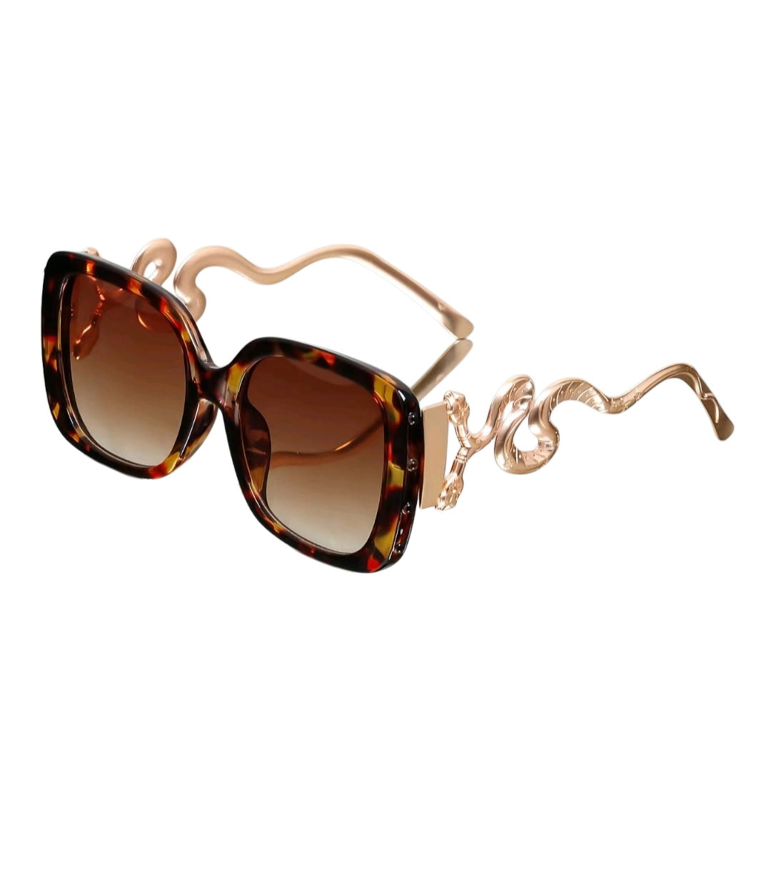 GLIDED COIL SUNGLASSES