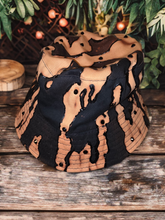 Load image into Gallery viewer, BLACK LAVA CUSTOM BUCKET HAT

