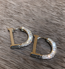 Load image into Gallery viewer, ICY ICON HOOPS
