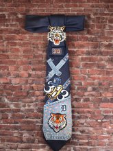Load image into Gallery viewer, TIGERS INSPIRED ADJUSTABLE &amp; NECKLACE TIE
