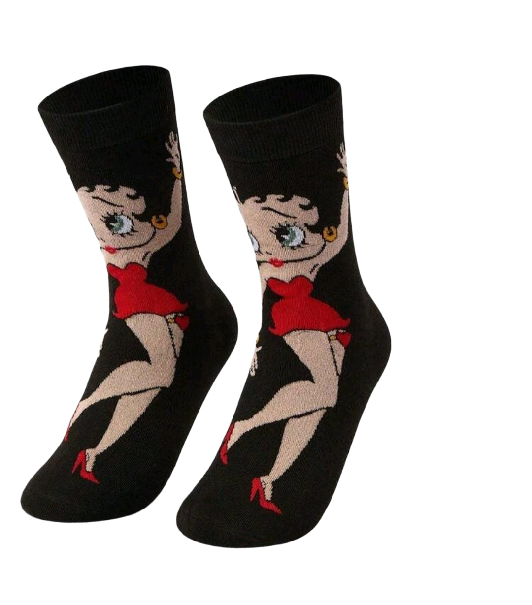 CARTOON/ACTION NOVELTY SOCKS
