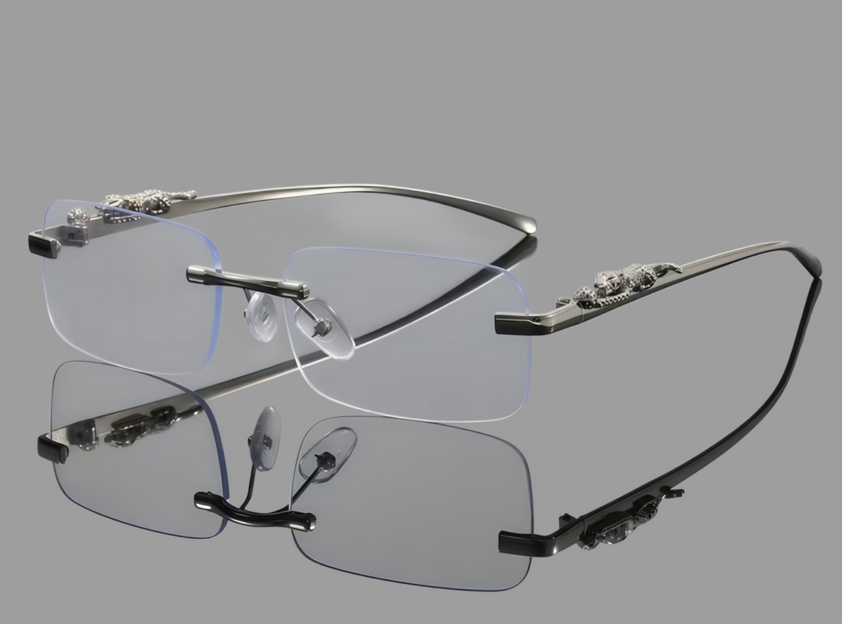 METAL RIMLESS EYEWEAR