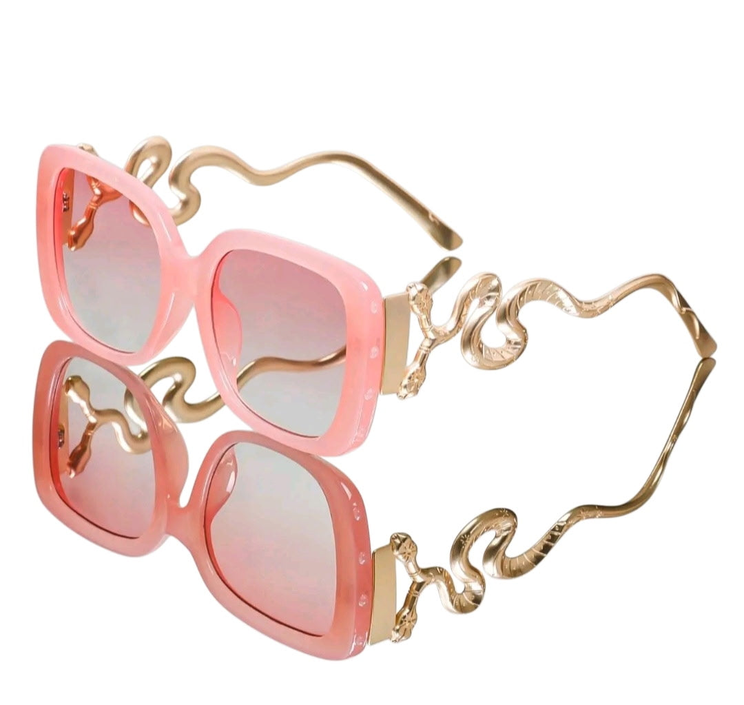 GLIDED COIL SUNGLASSES