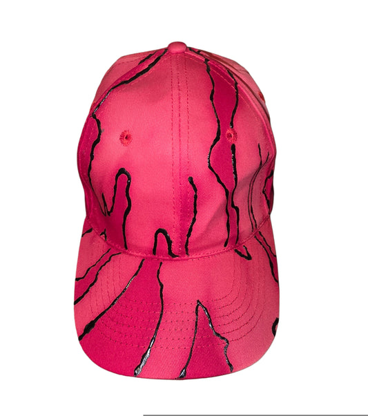 RED LAVA CUSTOM BALL CAP