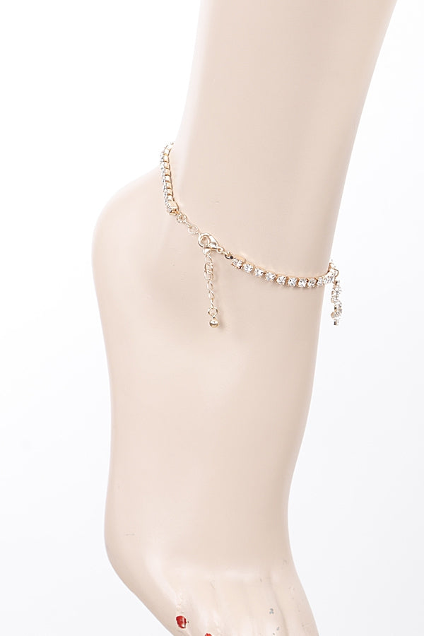 DOLLAR SIGN ANKLET