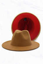 Load image into Gallery viewer, DOUBLE-SIDED FEDORA HAT
