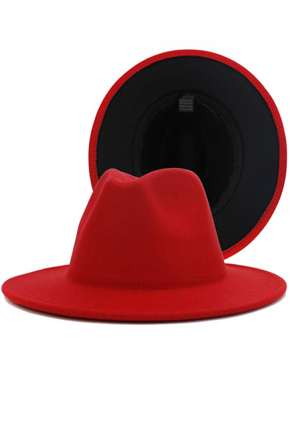 DOUBLE-SIDED FEDORA HAT