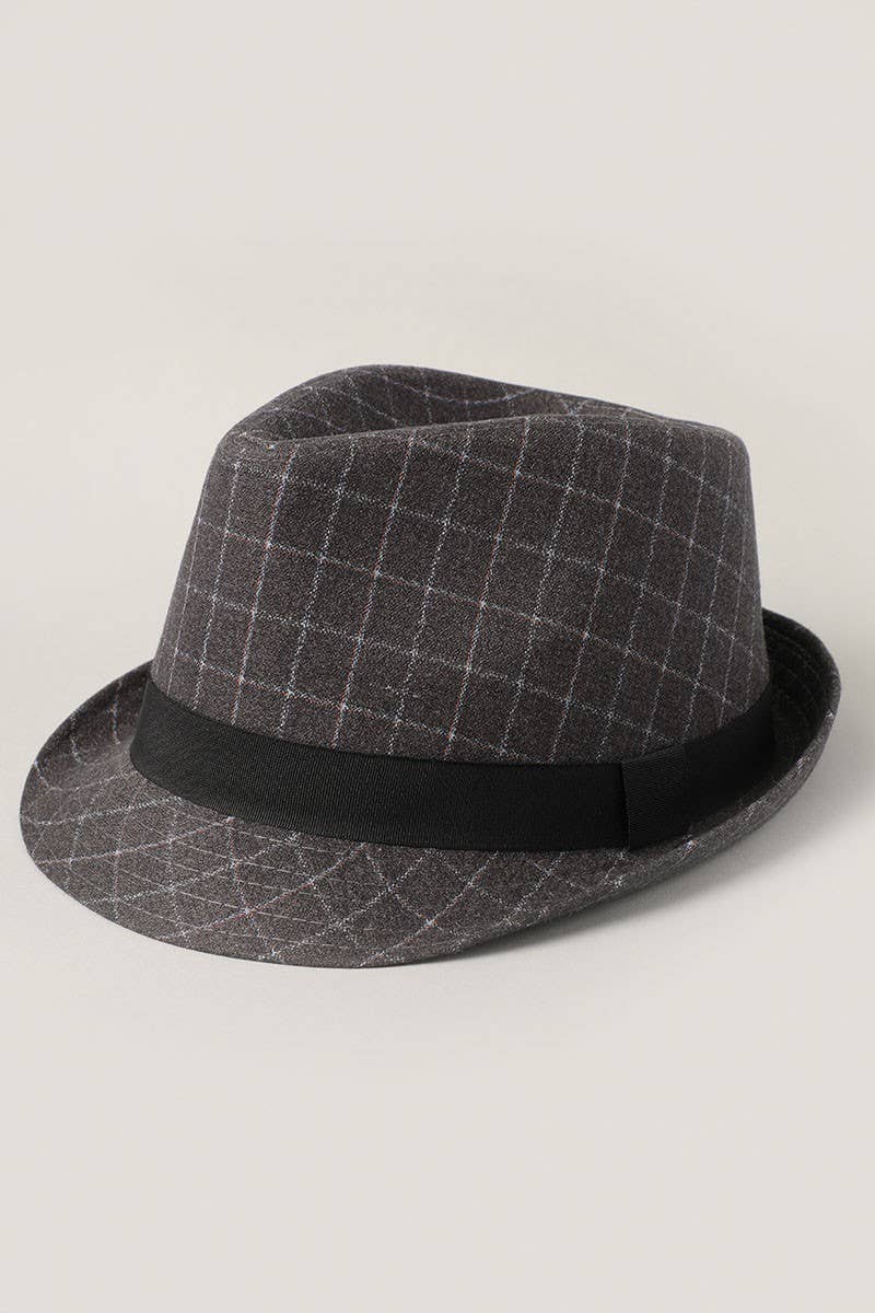 CLASSIC SHORT BRIM TRILBY FEDORA