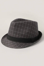 Load image into Gallery viewer, CLASSIC SHORT BRIM TRILBY FEDORA
