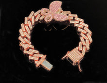 Load image into Gallery viewer, BUTTERFLY CUBAN LINK BRACELETS
