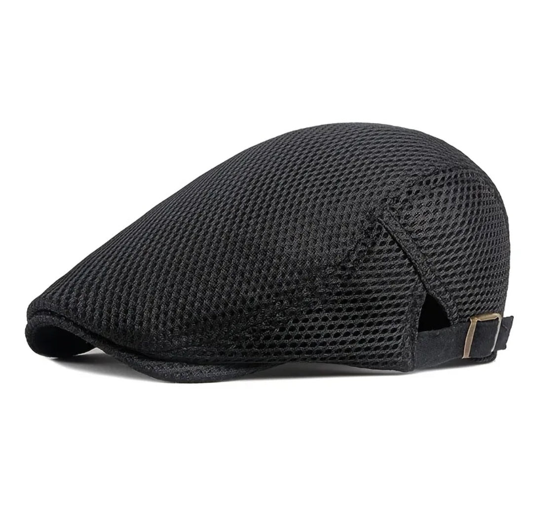 RETRO HOLLOW MESH BERET