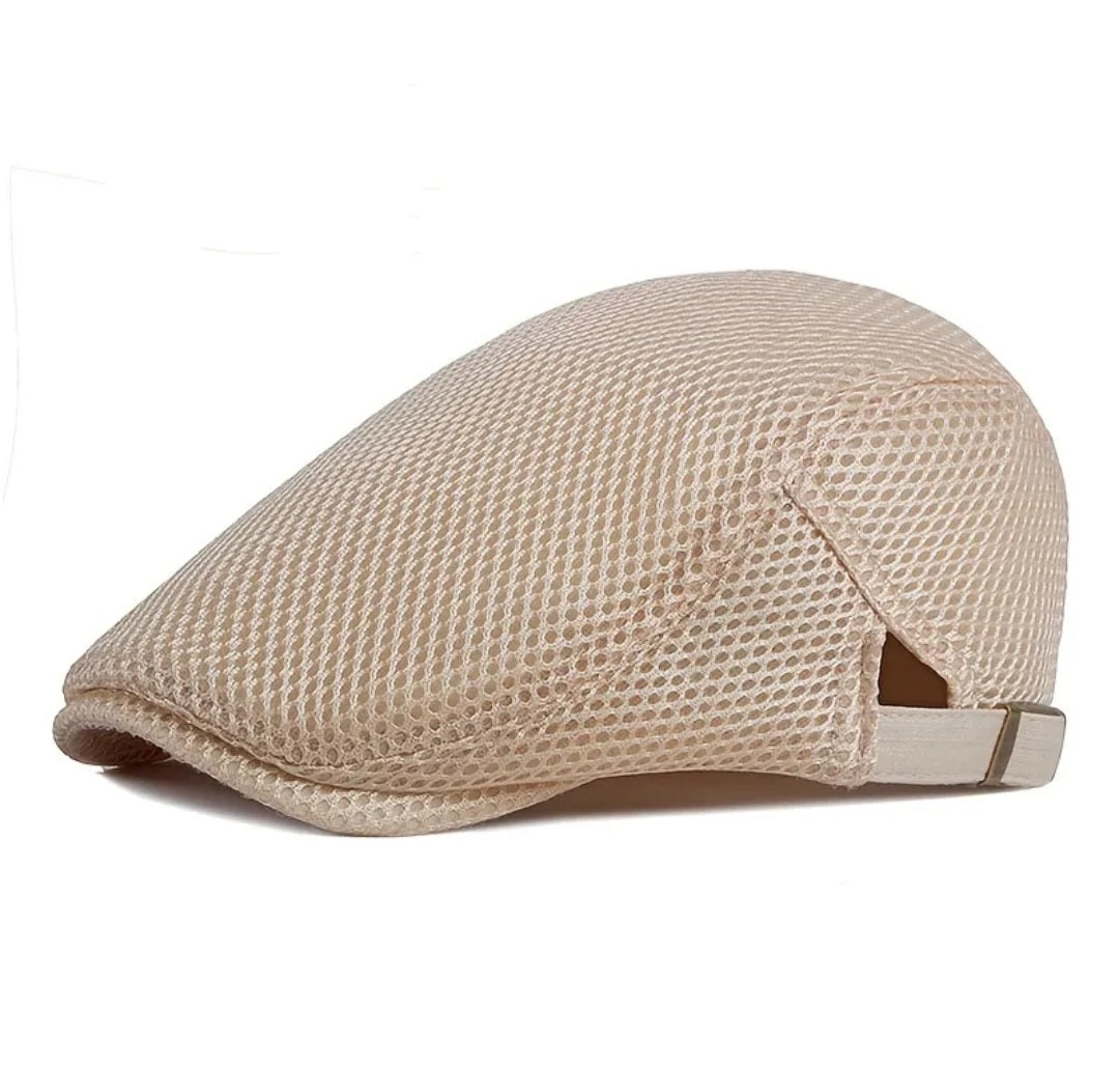 RETRO HOLLOW MESH BERET