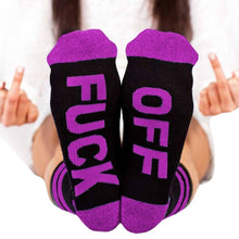 Load image into Gallery viewer, FO UNISEX NOVELTY CREW SOCKS
