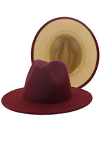Load image into Gallery viewer, DOUBLE-SIDED FEDORA HAT
