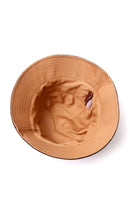Load image into Gallery viewer, TAN/BLACK REVERSIBLE BUCKET HAT
