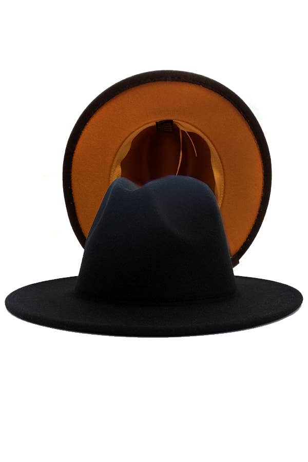 DOUBLE-SIDED FEDORA HAT